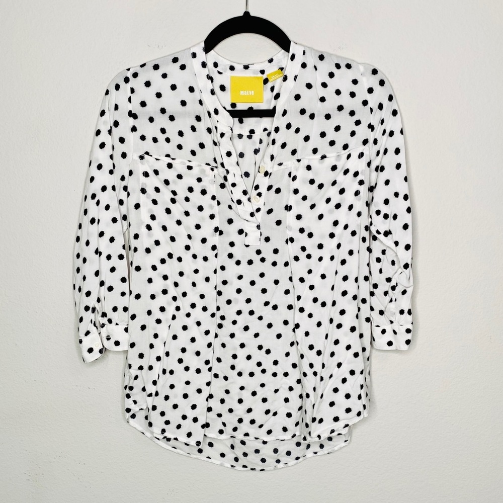 Anthropologie Maeve Polka Dot